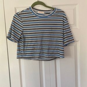Stripe crop top